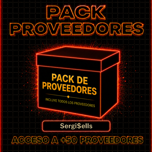 Pack Proveedores ¡Oferta!