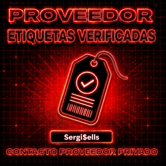 Proveedor Etiquetas Verificadas